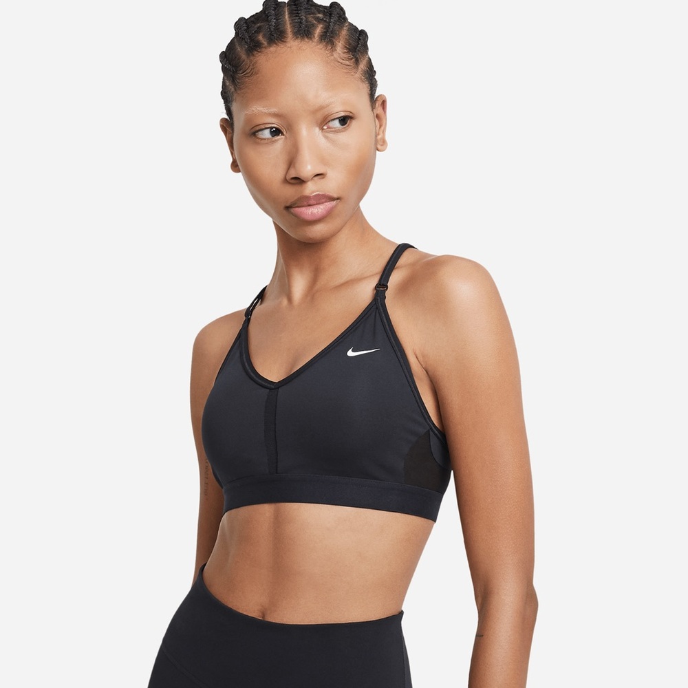 Nike Women's Black Strappy Sports Bra